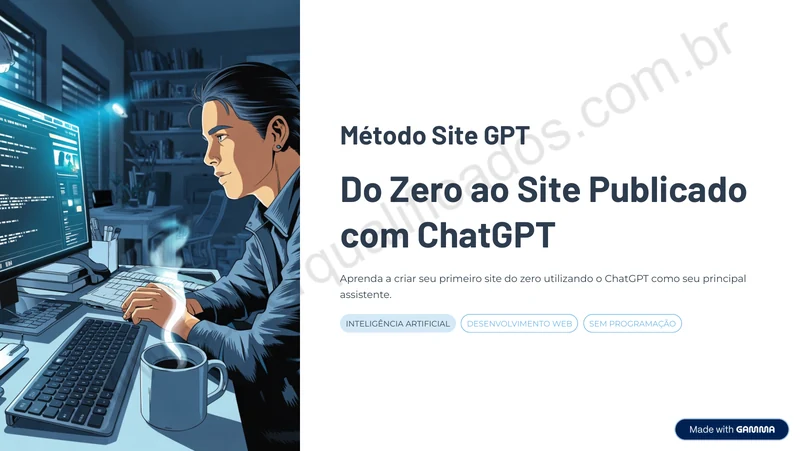 Capa real: Do Zero ao Site Publicado com ChatGPT